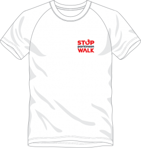 T-shirt voor stop parkinson walk